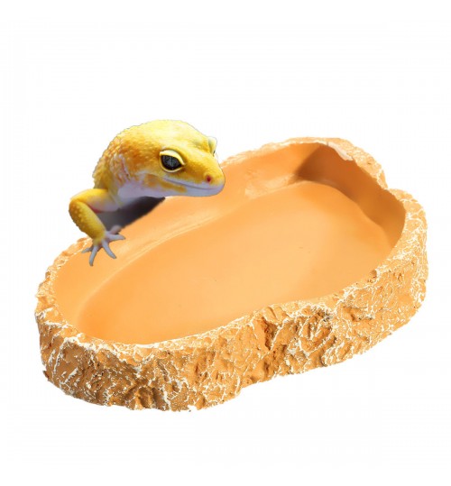 ATUO - Food Water Dish Bowl Feeder Terrarium
